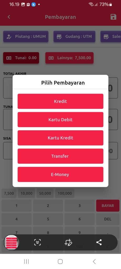 multi payment ketoko shop resto